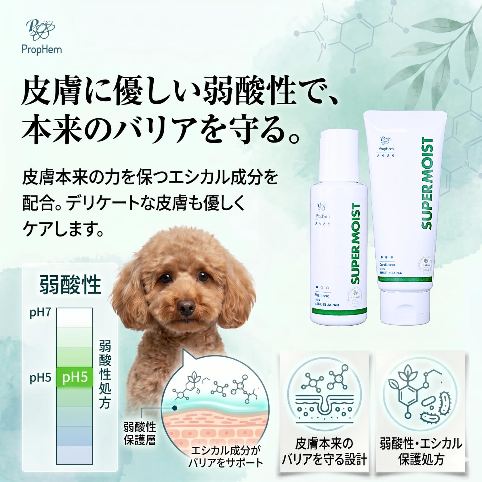Amazon | [プロフェム] スーパーモイスト シャンプー ・ リンス (100ml